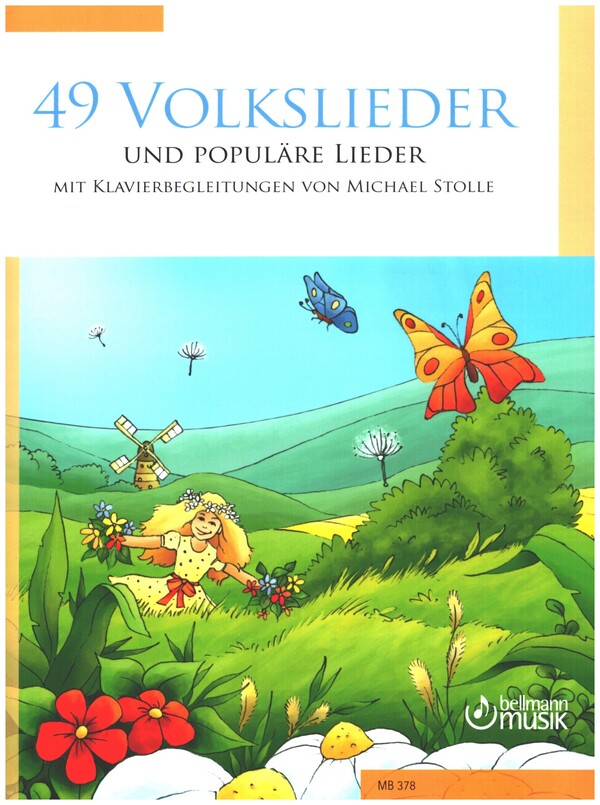Vorderes Coverbild 49 Volkslieder und populäre Lieder