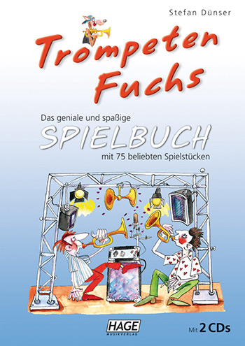 Vorderes Coverbild Trompeten-Fuchs Spielbuch (+2 CD's)