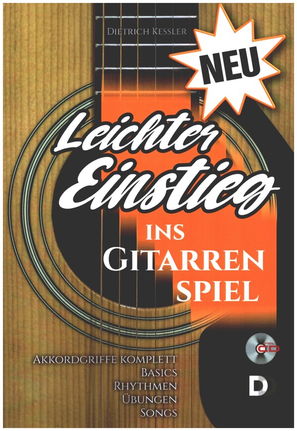 Vorderes Coverbild Leichter Einstieg ins Gitarrenspiel (+CD)