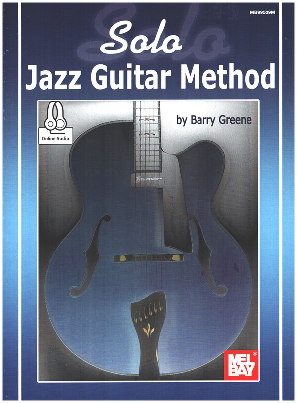 Vorderes Coverbild Solo Jazz Guitar Method (+Online Audio)