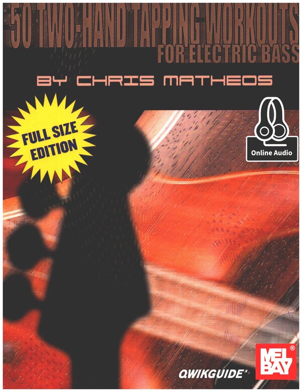 Vorderes Coverbild 50 two-hand Tapping Workouts (+Online Audio)