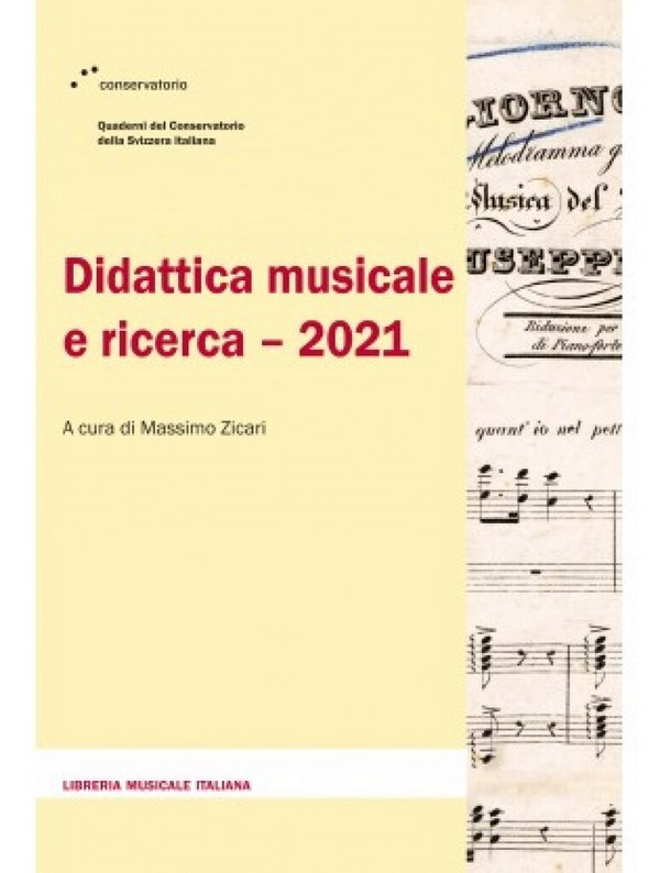 Vorderes Coverbild Didattica musicale e ricerca ? 2021