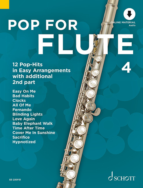 Pop for Flute Band 4 (+Online Audio)