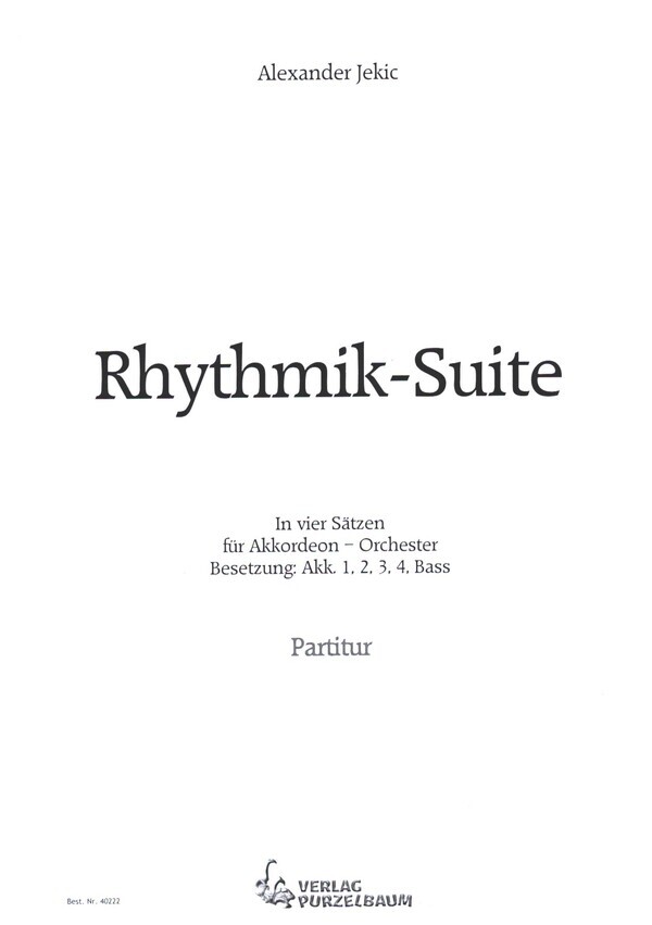 Rhythmik-Suite in vier Sätzen