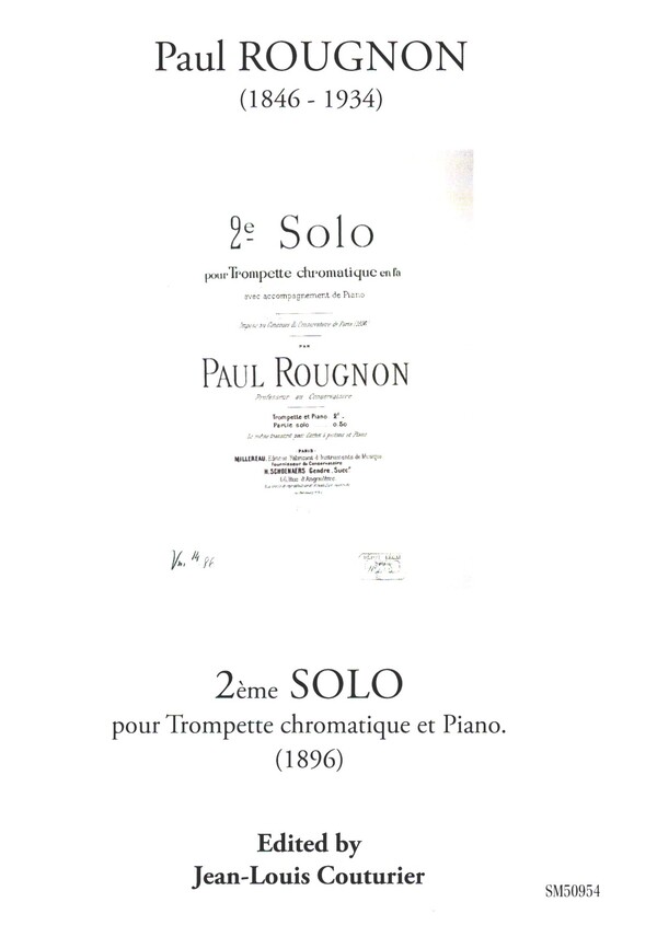 Vorderes Coverbild 2ème Solo de concert (1896)