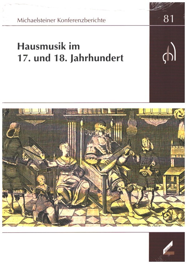 Vorderes Coverbild Hausmusik im 17. und 18. Jahrhundert