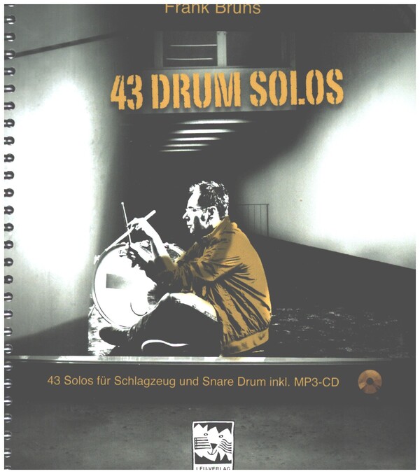 Vorderes Coverbild 43 Drum Solos (+mp3-CD)