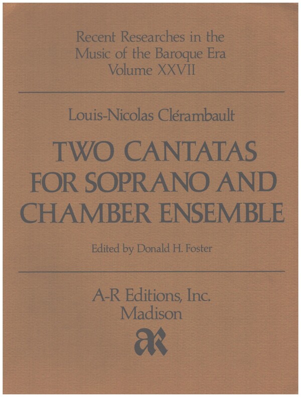 Vorderes Coverbild 2 Cantatas