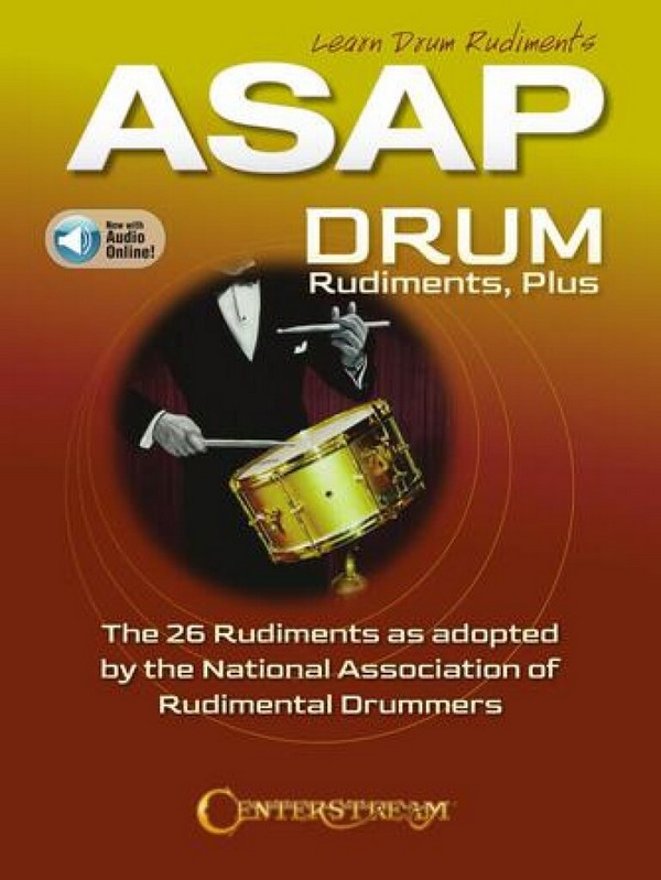 Vorderes Coverbild ASAP Drum Rudiments, Plus  (+Online Audio)