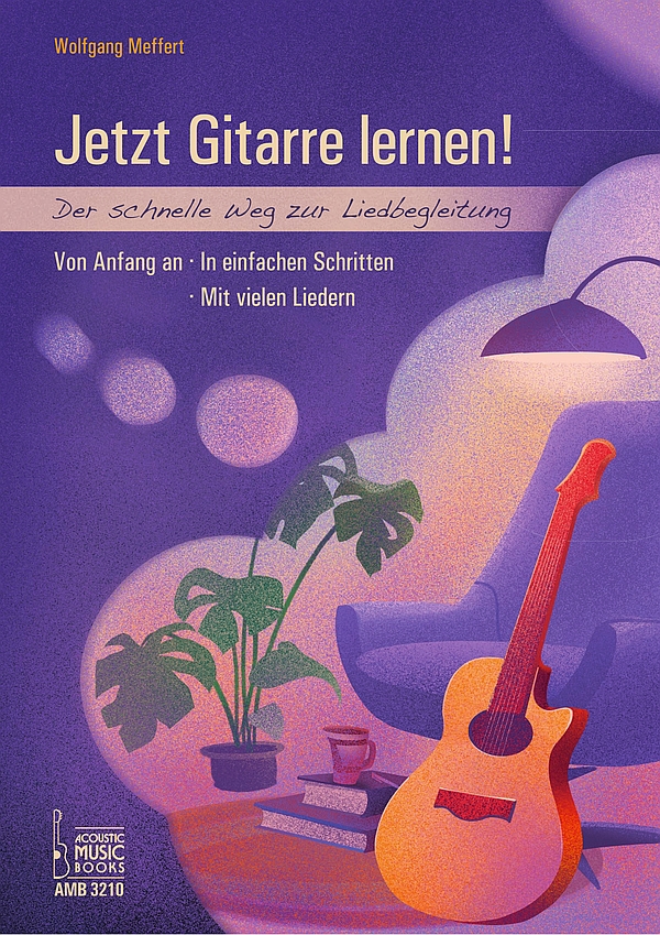 Vorderes Coverbild Jetzt Gitarre lernen!