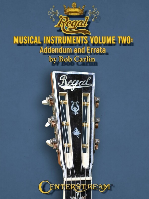Vorderes Coverbild R. Carlin, Regal Musical Instruments