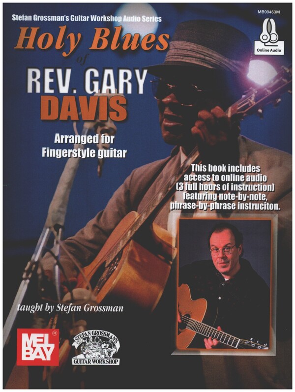 Vorderes Coverbild Holy Blues of Rev. Gary Davis (+Online Audio)