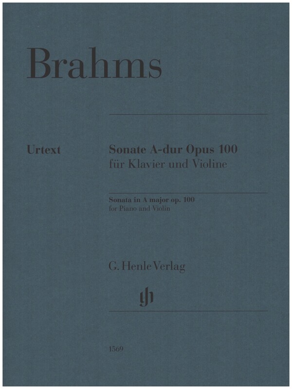 Vorderes Coverbild Sonate A-dur op.100