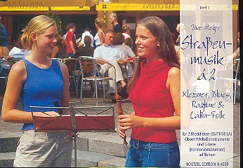 Vorderes Coverbild Straßenmusik à 2 - Klezmer Blues, Ragtime, Latin-Folk