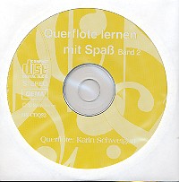 Vorderes Coverbild Querflöte lernen mit Spass Band 2 CD