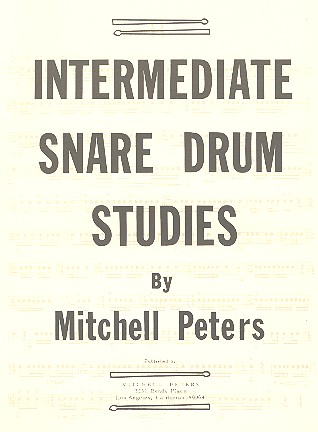 Vorderes Coverbild Intermediate Snare Drum Studies