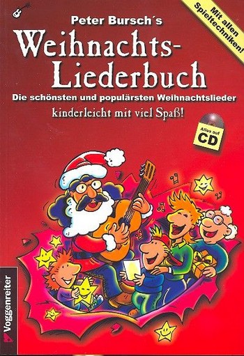 Vorderes Coverbild Peter Bursch's Weihnachtsliederbuch