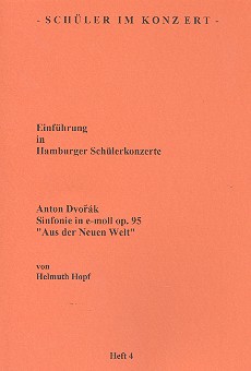 Vorderes Coverbild Anton Dvorak Sinfonie e-Moll