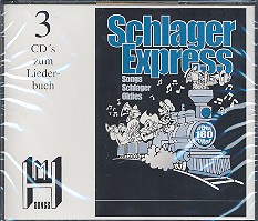 Vorderes Coverbild Schlager-Express 3 CD's zum