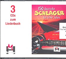 Vorderes Coverbild 150 deutsche Schlager der 60er Jahre