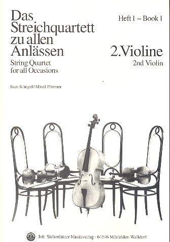 Vorderes Coverbild Das Streichquartett zu allen Anlässen Band 1