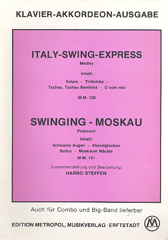 Vorderes Coverbild Italy-Swing-Express  und  Swinging-