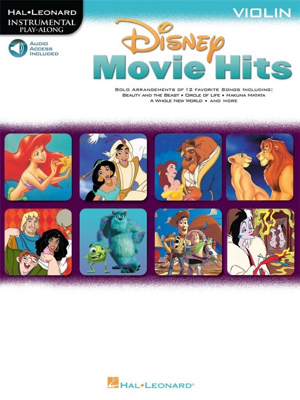 Vorderes Coverbild Disney Movie Hits (+Audio Access):