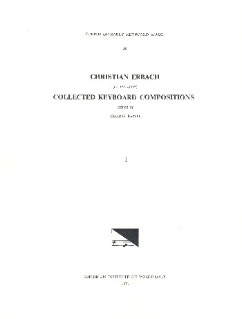 Vorderes Coverbild Collected Keyboard Compositions