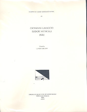 Vorderes Coverbild Sudori musicali (1626) for keyboard