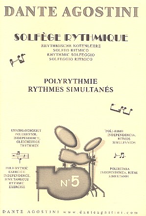 Vorderes Coverbild Solfege rhythmique vol.5