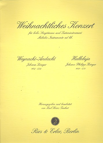 Vorderes Coverbild Weihnachtliches Konzert für hohe