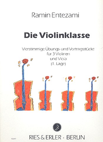 Vorderes Coverbild Die Violinklasse Übungs- und Vortragsstücke