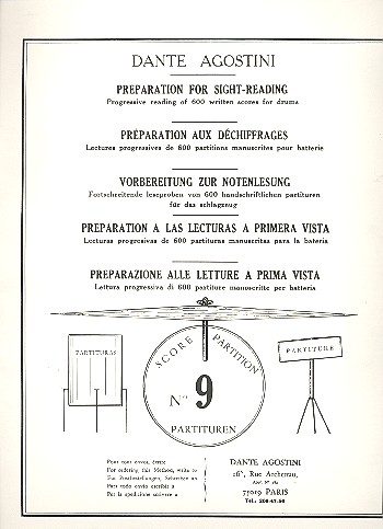 Vorderes Coverbild Preparation for Sight-Reading 9