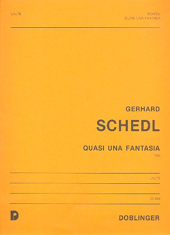 Vorderes Coverbild QUASI UNA FANTASIA FUER LAUTE