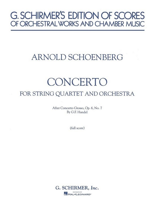 Vorderes Coverbild Concerto after Concerto grosso