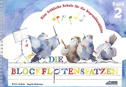 Vorderes Coverbild Die Blockflötenspatzen (Der Blockflötenspatz Band 2)
