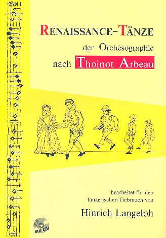 Vorderes Coverbild Renaissancetänze der Orchesographie
