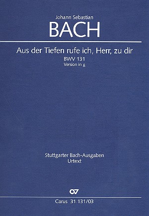 Vorderes Coverbild Aus der Tiefen rufe ich, Herr, zu dir