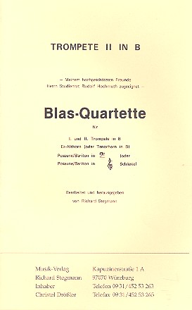 Blas-Quartette