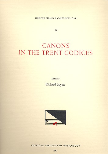 Vorderes Coverbild Canons in the Trent Codices