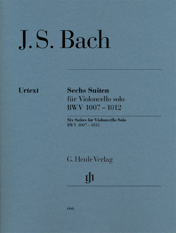 Vorderes Coverbild 6 Suiten BWV1007-1012