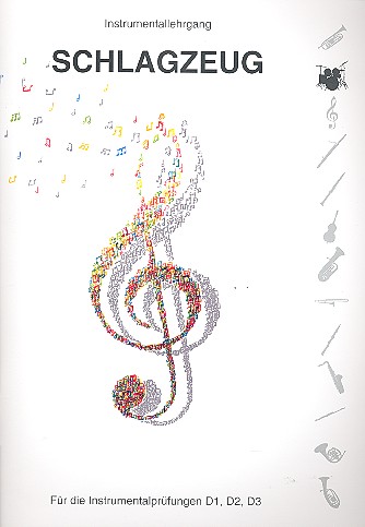 Vorderes Coverbild Instrumentallehrgang Schlagzeug