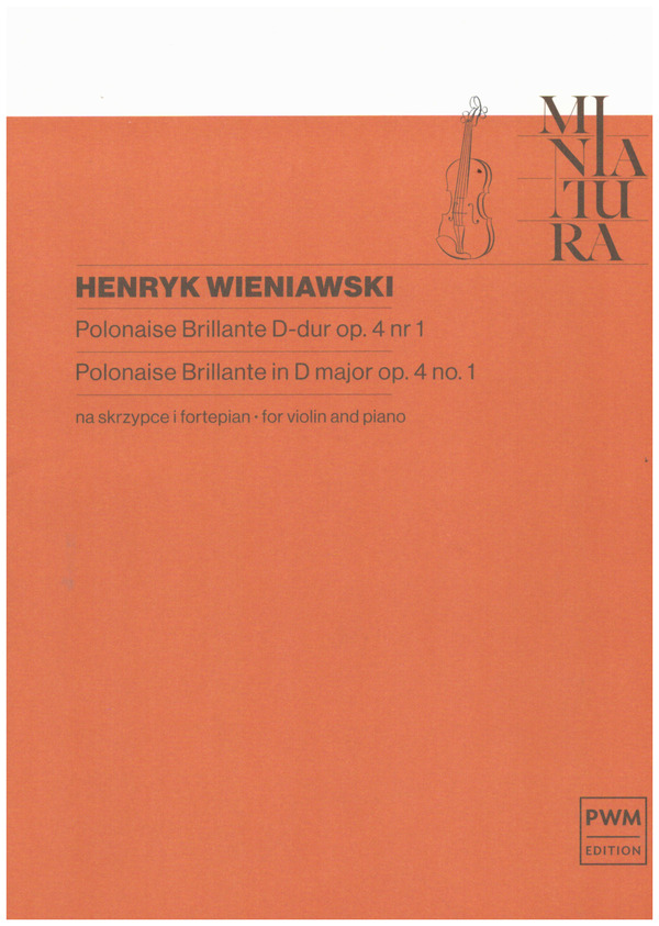 Vorderes Coverbild Polonaise brillante D-Dur op.4