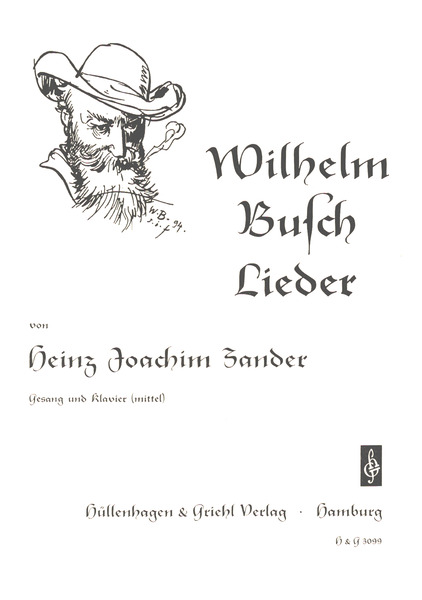 Vorderes Coverbild Wilhelm-Busch-Lieder für