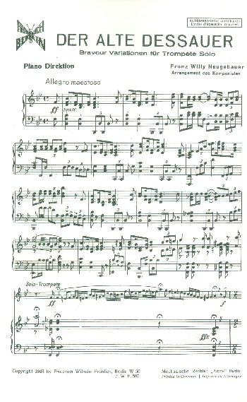 Vorderes Coverbild Der alte Dessauer