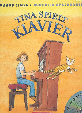 Vorderes Coverbild Tina spielt Klavier (+CD)