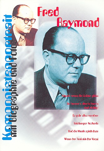 Vorderes Coverbild Komponistenportrait Fred Raymond