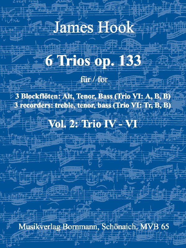 Vorderes Coverbild 6 Trios op.133 Band 2 (Nr.4-6)