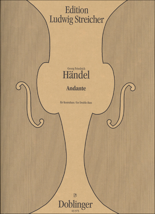 Vorderes Coverbild Andante für Kontrabass solo