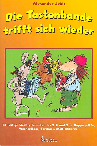 Vorderes Coverbild Die Tastenbande trifft sich wieder